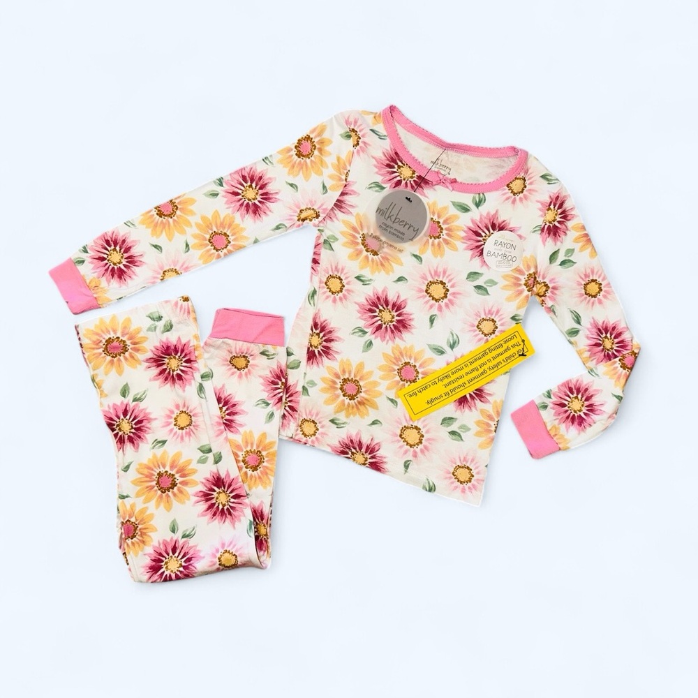 NWT Milkberry Toddler Pj Set